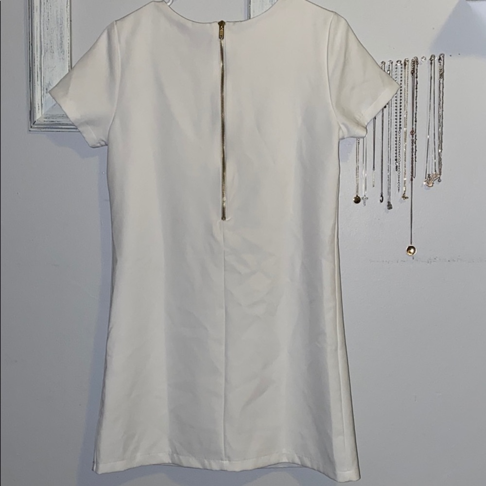 Lulu white shift dress - Picture 4 of 4